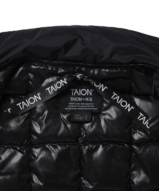 HI NECK W-ZIP DOWN VEST