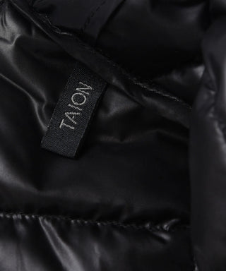 HI NECK W-ZIP DOWN VEST