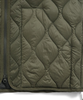 MILITARY CREW NECK DOWN VEST (Soft Shell)