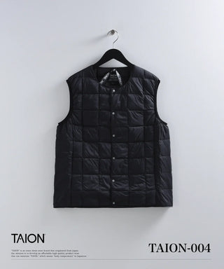 CREW NECK BUTTON DOWN VEST
