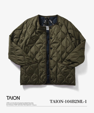 UNISEX MILITARY CREW NECK DOWN JKT