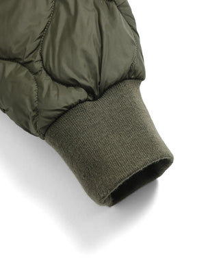 MILITARY OVER SIZE CREW NECK LONG DOWN JKT