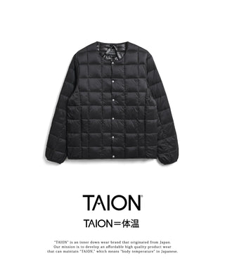 CREW NECK DOWN JACKET