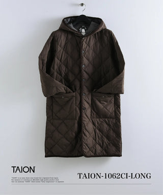 City Piping Hood Long Down Coat