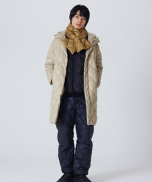 G.BEIGE／Model Height 178cm／Wearing Size M＊Scarf（TAION-201CI2）
