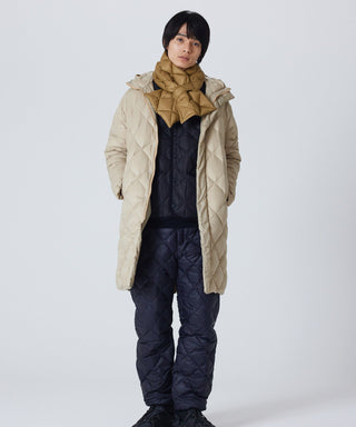 G.BEIGE／Model Height 178cm／Wearing Size M＊Scarf（TAION-201CI2）