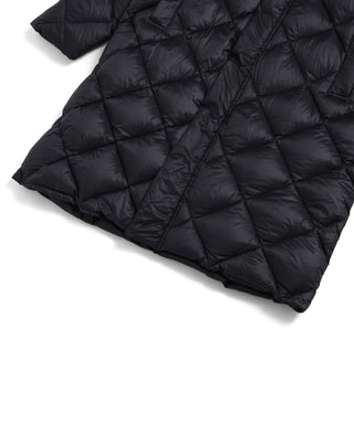City Hooded Long Down Jacket