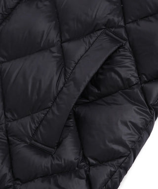 City Hooded Long Down Jacket
