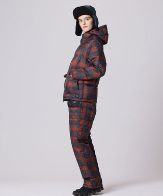 CHECK(BLK/RED)／Model Height 169cm／Wearing Size XS