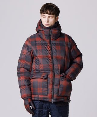 CHECK(BLK/RED)／Model Height 178cm／Wearing Size M