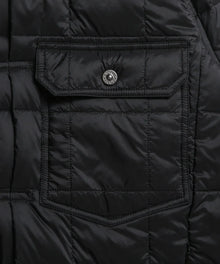 Flap pockets with YKK metal snap buttons (TAION-engraved)