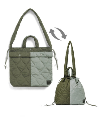 MILITARY DOWN HELMET SHOULDER BAG