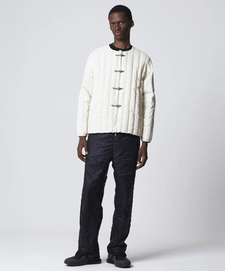 REVERSIBLE CHINA BUTTON INNER DOWN JACKET