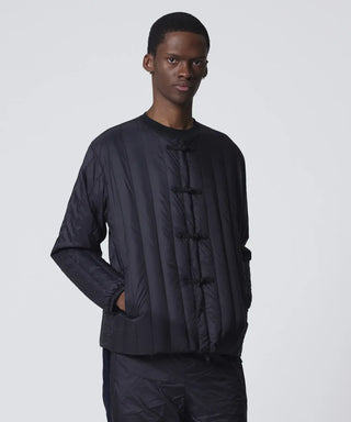 REVERSIBLE CHINA BUTTON INNER DOWN JACKET
