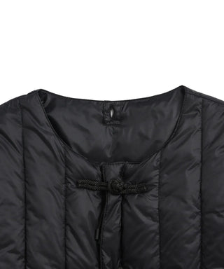REVERSIBLE CHINA BUTTON INNER DOWN JACKET