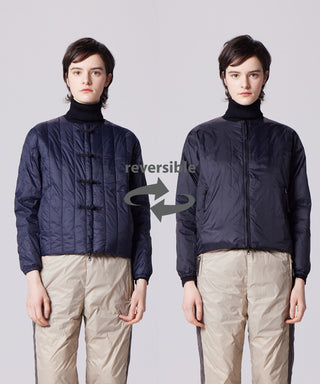 D.NAVY×BLACK／Model Height 169cm／Wearing Size XS