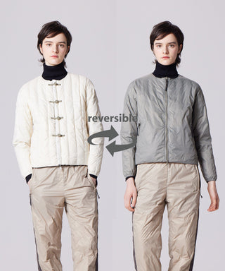 OFF WHITE×SAGE／Model Height 169cm／Wearing Size XS