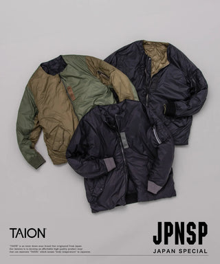 REVERSIBLE MA-1 TYPE INNER DOWN JACKET