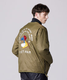 OLIVE（INNER SIDE）／Model Height 178cm／Wearing Size M