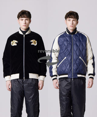 BK×NVY／Model Height 178cm／Wearing Size M