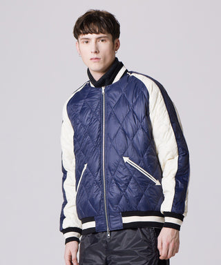 BK×NVY（INNER SIDE）／Model Height 178cm／Wearing Size M