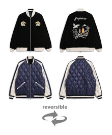 REVERSIBLE "SKAJAN" DOWN JACKET