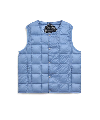KIDS CREW NECK BUTTON DOWN VEST（PASTEL）