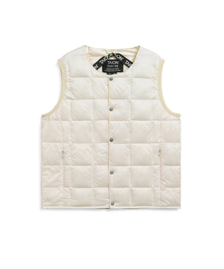 KIDS CREW NECK BUTTON DOWN VEST