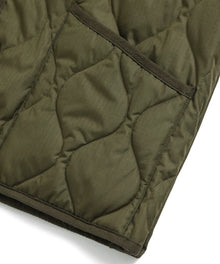 KIDS MILITARY ZIP V NECK DOWN JKT (Hard Shell)