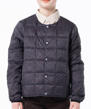 D.NAVY LEOPARD／Model Height 135cm／Wearing Size 140