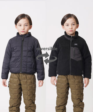 BLACK×BLACK／Model Height 132cm／Wearing Size 140