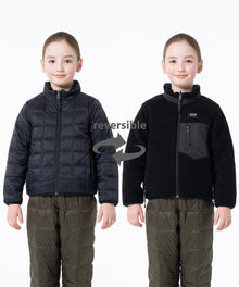 BLACK×BLACK／Model Height 135cm／Wearing Size 140