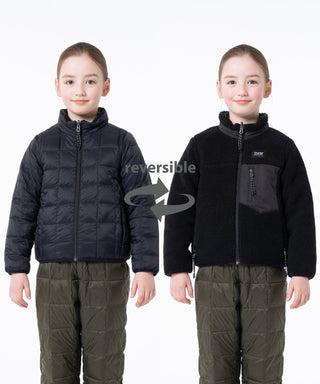 BLACK×BLACK／Model Height 135cm／Wearing Size 140