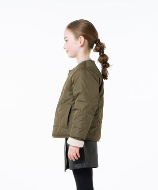 D.OLIVE×CREAM／Model Height 135cm／Wearing Size 140