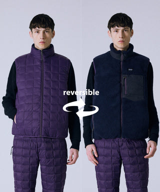 D.PURPLE×NAVY／Model Height 178cm／Wearing Size M