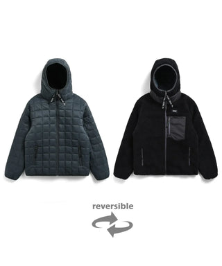 ”DOWN × BOA”REVERSIBLE HOODIE