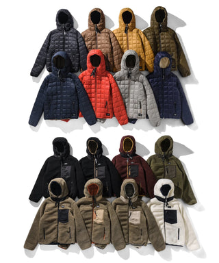 ”DOWN × BOA”REVERSIBLE HOODIE