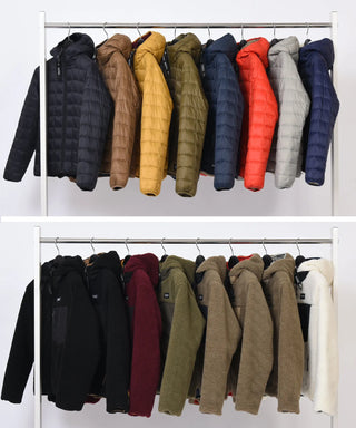 ”DOWN × BOA”REVERSIBLE HOODIE