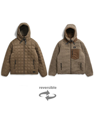 ”DOWN × BOA”REVERSIBLE HOODIE