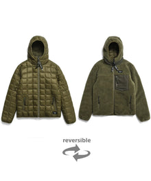 DOWN × BOA REVERSIBLE HOODIE