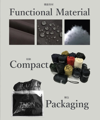 VOLUME HOOD DOWN JACKET ＜PACKABLE OUTER＞