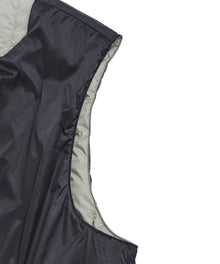 REVERSIBLE CHINA BUTTON INNER DOWN VEST