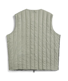 REVERSIBLE CHINA BUTTON INNER DOWN VEST