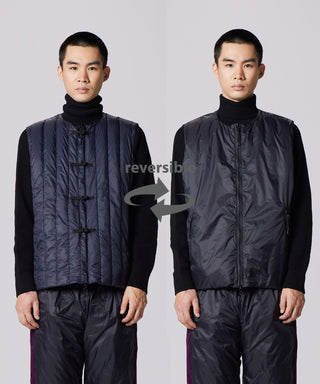 D.NAVY×BLACK／Model Height 180cm／Wearing Size M