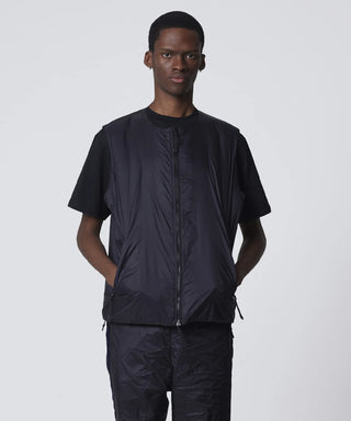 REVERSIBLE CHINA BUTTON INNER DOWN VEST