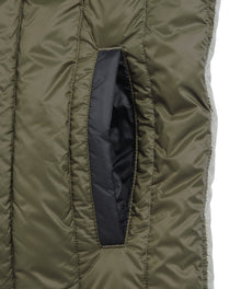 REVERSIBLE CHINA BUTTON INNER DOWN VEST