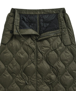 MILITARY SNAP BUTTON DOWN SKIRT (Soft Shell)