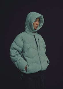 Poliquant x TAION : HOODED ACTIVE DOWN JACKET