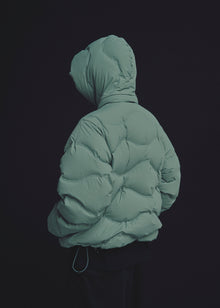 Poliquant x TAION : HOODED ACTIVE DOWN JACKET